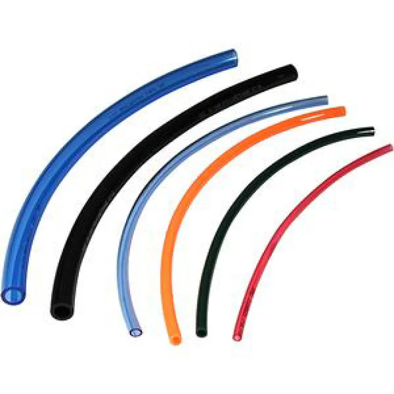 Manguera de poliuretano azul traslucida de 4mm