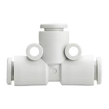 Conector tee para manguera 8mm
