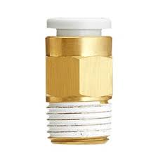[KQ2H06-01AS] Conector recto para manguera de 6mm puerto de 1/8 pulg